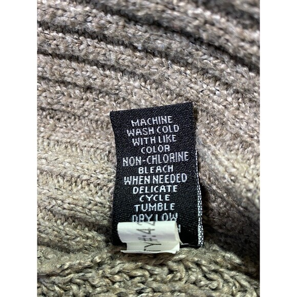 Philomena Petti New York Sweater Women Size L Brown Open Front Cardigan RN153809 - Picture 8 of 8